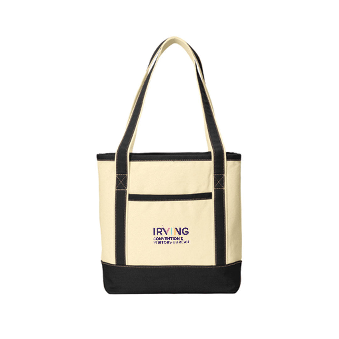 Port Authority Medium Cotton Canvas Tote